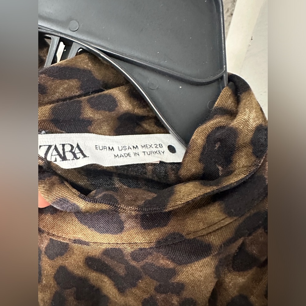Zara Leopard Print Blouse and Skirt Set - Picture 5 of 8